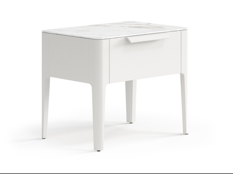 Мебель Тумба прикроватная Piega 1 ящик. Цвет Матовый тёплый серый. Материал Гладкая эмаль. Коллекция Тумба прикроватная Piega 1 ящик. Фото. Мебель Тумба прикроватная Piega 1 ящик. Цвет Матовый тёплый серый. Материал Гладкая эмаль. Коллекция Тумба прикроватная Piega 1 ящик. Картинка.