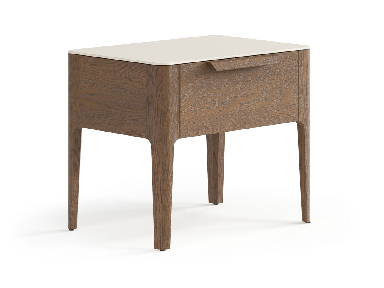 Тумба прикроватная Piega 1 ящик дуб туманный матовый