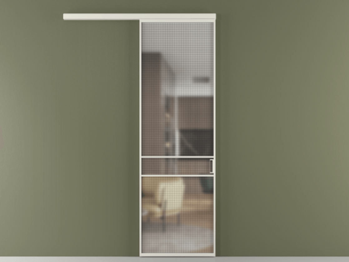 Перегородка Formato вдоль стены 1 створка АЛПР 040.02 Алюминий Белый Декоративное стекло с сеткой "Mesh silver", триплекс. Скрытый короб БЕЛ Цена 5650 AZE 1. Полотно (800/2100 мм)
2. Комплект установки раздвижной системы
3. Базовый комплект фурнитуры
4.Ручка RONDO
. Фабрика дверей Волховец 8 (800) 551 43 19 Перегородка Formato вдоль стены 1 створка АЛПР 040.02 Алюминий Белый Декоративное стекло с сеткой "Mesh silver", триплекс Цена 5650 AZE | Volhovec