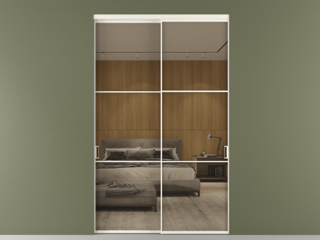 Перегородка Formato внутри проёма 2 створки АЛПР 040.03 Алюминий пудровый белый Рефлективное бронзовое стекло "Stopsol", калёное. Цена 24930 AZE 1. Полотно 2 шт. (800/2100 мм)
2. Комплект установки раздвижной системы
3. Базовый комплект фурнитуры
4.Ручка RONDO. Фабрика дверей Волховец 8 (800) 551 43 19 Перегородка Formato внутри проёма 2 створки АЛПР 040.03 Алюминий пудровый белый Рефлективное бронзовое стекло "Stopsol", калёное Цена 24930 AZE | Volhovec