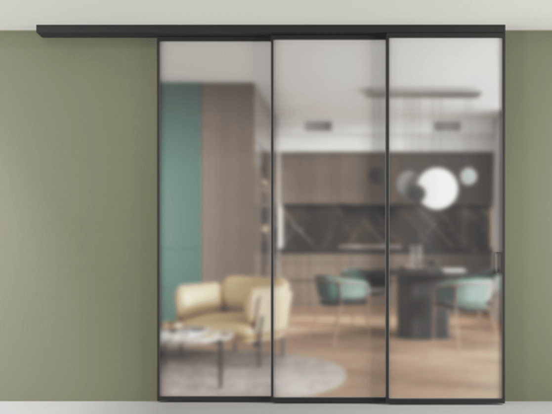 Перегородка Formato вдоль стены на потолок телескопик синхро 3 #VENDORCODE# #FURNISH# #GLASS# Цена #PRICE# #CURRENCY# | Volhovec