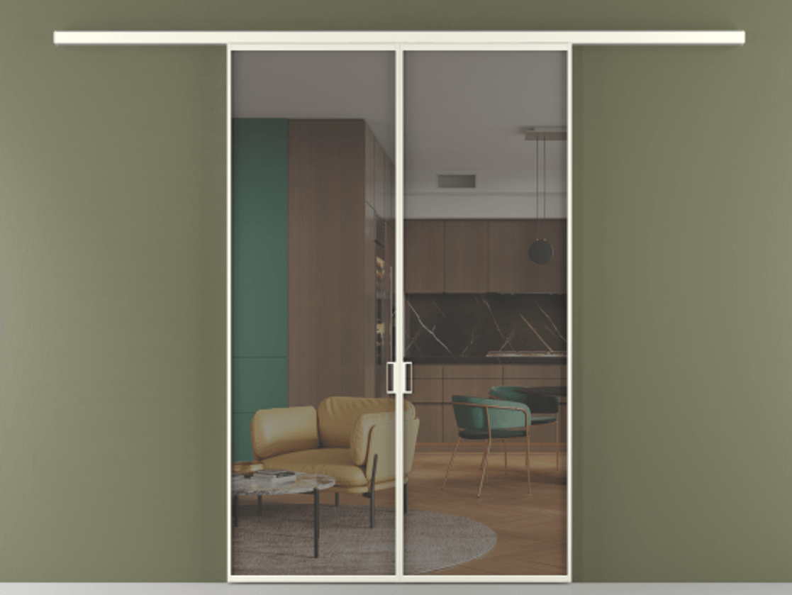 Перегородка Формато вдоль стены 2 створки АЛПР 040.01 Алюминий жемчужный Прозрачное серое стекло, триплекс. Цена 9770 AZE 1. Полотно 2 шт. (800/2100 мм)
2. Комплект установки раздвижной системы
3. Базовый комплект фурнитуры
4.Ручка Рондо. Фабрика дверей Волховец 8 (800) 551 43 19 Перегородка Формато вдоль стены 2 створки АЛПР 040.01 Алюминий жемчужный Прозрачное серое стекло, триплекс Цена 9770 AZE | Volhovec