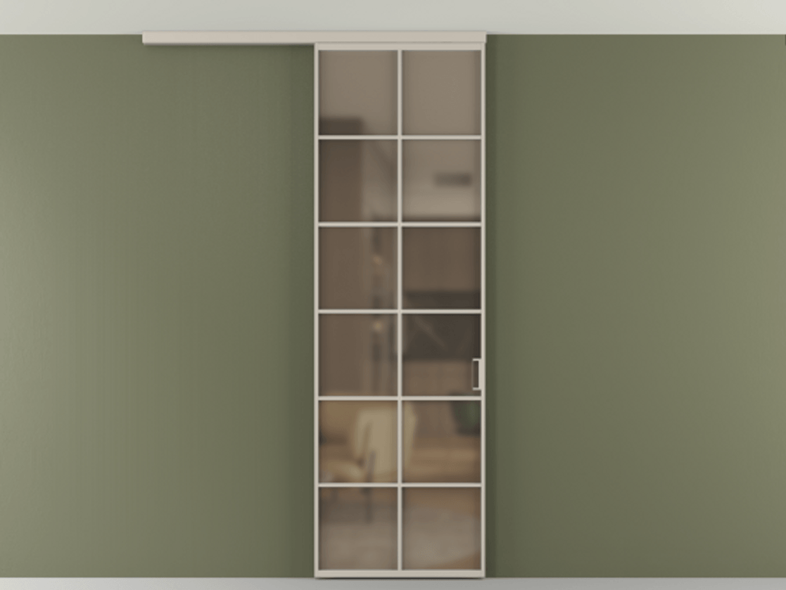 Перегородка Формато вдоль стены на потолок 1 створка АЛПР 040.05 Алюминий светло-бежевый Сатинированное бронзовое стекло, триплекс. Цена 5620 AZE 1. Полотно 2 шт. (800/2100 мм)
2. Комплект установки раздвижной системы
3. Базовый комплект фурнитуры
4.Ручка Рондо. Фабрика дверей Волховец 8 (800) 551 43 19 Перегородка Формато вдоль стены на потолок 1 створка АЛПР 040.05 Алюминий светло-бежевый Сатинированное бронзовое стекло, триплекс Цена 5620 AZE | Volhovec