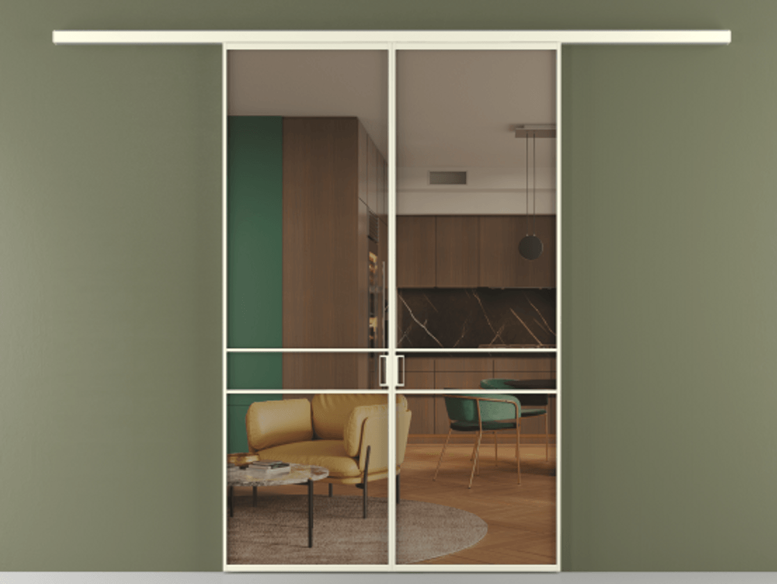 Перегородка Formato вдоль стены 2 створки АЛПР 040.02 Алюминий молочно-белый Прозрачное бронзовое стекло, триплекс. Цена 233000 ₽ 1. Полотно 2 шт. (800/2100 мм)
2. Комплект установки раздвижной системы
3. Базовый комплект фурнитуры
4.Ручка RONDO
. Фабрика дверей Волховец 8 (800) 551 43 19 Перегородка Formato вдоль стены 2 створки АЛПР 040.02 Алюминий молочно-белый Прозрачное бронзовое стекло, триплекс Цена 233000 ₽ | Volhovec