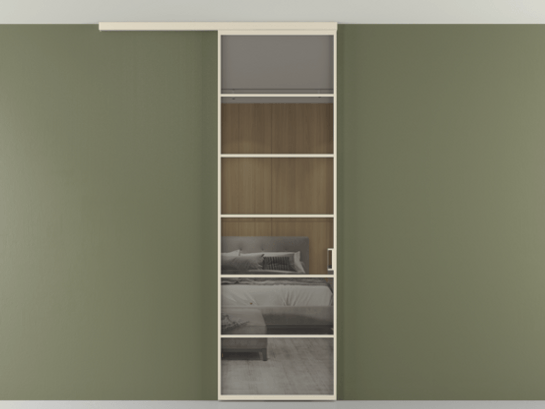 Перегородка Формато вдоль стены на потолок 1 створка АЛПР 040.04 Алюминий бежево-серый Рефлективное серое стекло "Стопсол", калёное. Цена 6990 AZE 1. Полотно 2 шт. (800/2100 мм)
2. Комплект установки раздвижной системы
3. Базовый комплект фурнитуры
4.Ручка Рондо. Фабрика дверей Волховец 8 (800) 551 43 19 Перегородка Формато вдоль стены на потолок 1 створка АЛПР 040.04 Алюминий бежево-серый Рефлективное серое стекло "Стопсол", калёное Цена 6990 AZE | Volhovec