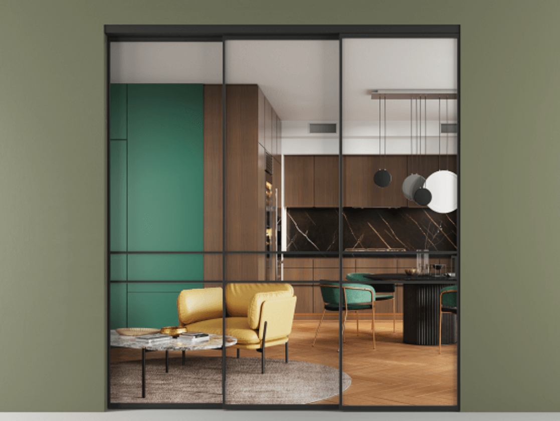 Перегородка Formato внутри проёма телескопик синхро-2 #VENDORCODE# #FURNISH# #GLASS# Цена #PRICE# #CURRENCY#  | Volhovec