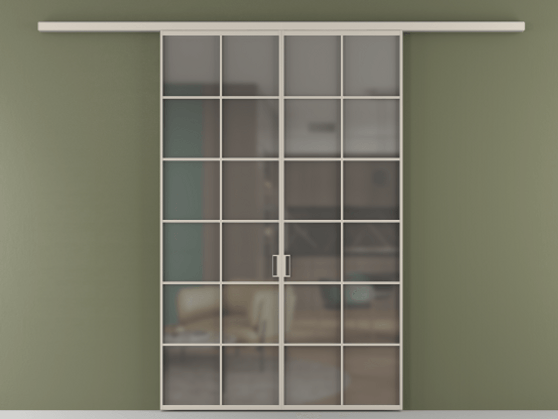 Перегородка Formato вдоль стены 2 створки АЛПР 040.05 Алюминий светло-бежевый Сатинированное серое стекло, триплекс. Цена 12960 AZE 1. Полотно 2 шт. (800/2100 мм)
2. Комплект установки раздвижной системы
3. Базовый комплект фурнитуры
4.Ручка RONDO
. Фабрика дверей Волховец 8 (800) 551 43 19 Перегородка Formato вдоль стены 2 створки АЛПР 040.05 Алюминий светло-бежевый Сатинированное серое стекло, триплекс Цена 12960 AZE | Volhovec