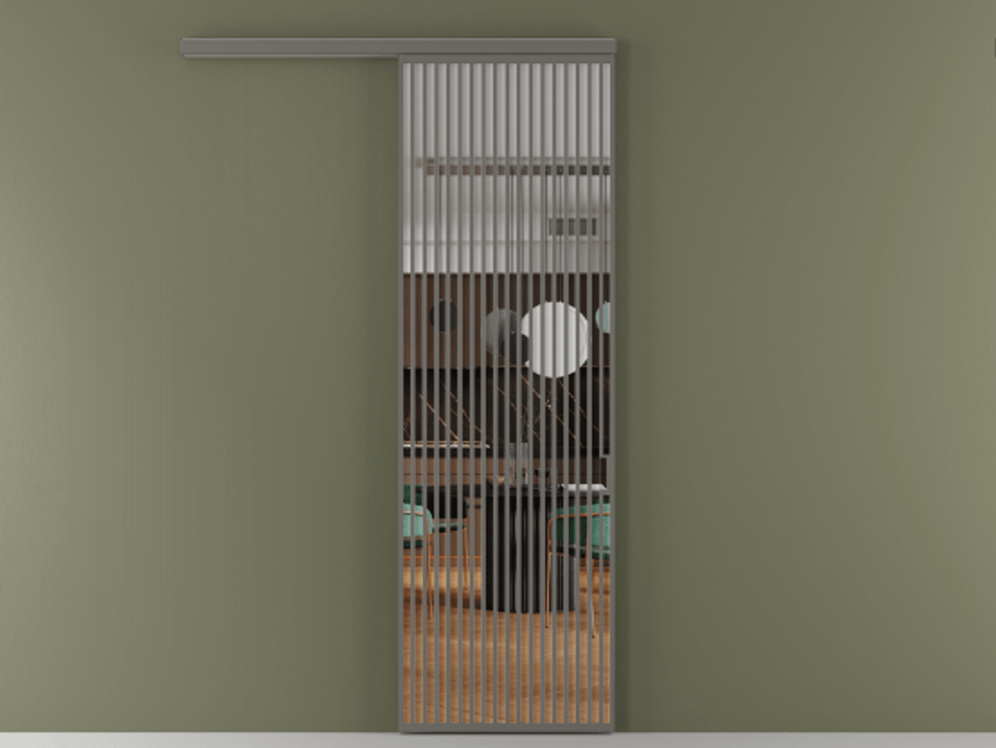 Перегородка Формато вдоль стены 1 створка АЛПР 040.06 Алюминий классический серый Прозрачное стекло "Кристал Вижн", калёное. Цена 9950 AZE 1. Полотно (800/2100 мм)
2. Комплект установки раздвижной системы
3. Базовый комплект фурнитуры
4.Ручка Рондо. Фабрика дверей Волховец 8 (800) 551 43 19 Перегородка Формато вдоль стены 1 створка АЛПР 040.06 Алюминий классический серый Прозрачное стекло "Кристал Вижн", калёное Цена 9950 AZE | Volhovec