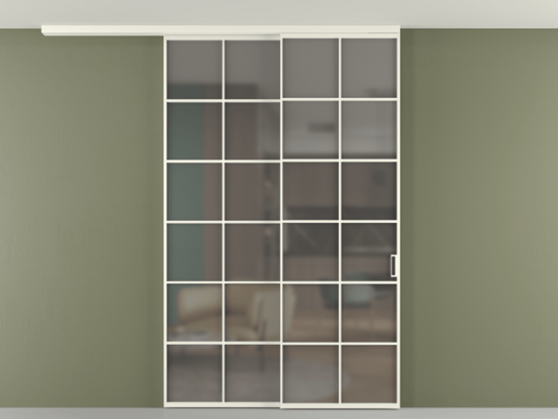 Перегородка Формато вдоль стены на потолок 2 створки с синхронным механизмом АЛПР 040.05 Алюминий жемчужный Сатинированное серое стекло, триплекс. Цена 15210 AZE 1. Полотно 2 шт. (800/2100 мм)
2. Комплект установки раздвижной системы
3. Базовый комплект фурнитуры
4.Ручка Рондо. Фабрика дверей Волховец 8 (800) 551 43 19 Перегородка Формато вдоль стены на потолок 2 створки с синхронным механизмом АЛПР 040.05 Алюминий жемчужный Сатинированное серое стекло, триплекс Цена 15210 AZE | Volhovec