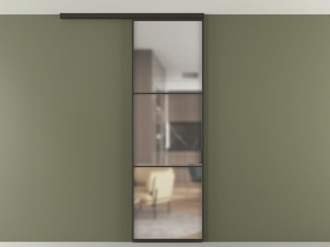 Перегородка Формато вдоль стены на потолок 1 створка АЛПР 040.03 Алюминий антрацит Сатинированное стекло "Мателюкс Кристал Вижн", калёное, матовое, каленое 6 мм. Цена 5600 AZE 1. Полотно 2 шт. (800/2100 мм)
2. Комплект установки раздвижной системы
3. Базовый комплект фурнитуры
4.Ручка Рондо. Фабрика дверей Волховец 8 (800) 551 43 19 Перегородка Формато вдоль стены на потолок 1 створка АЛПР 040.03 Алюминий антрацит Сатинированное стекло "Мателюкс Кристал Вижн", калёное, матовое, каленое 6 мм Цена 5600 AZE | Volhovec