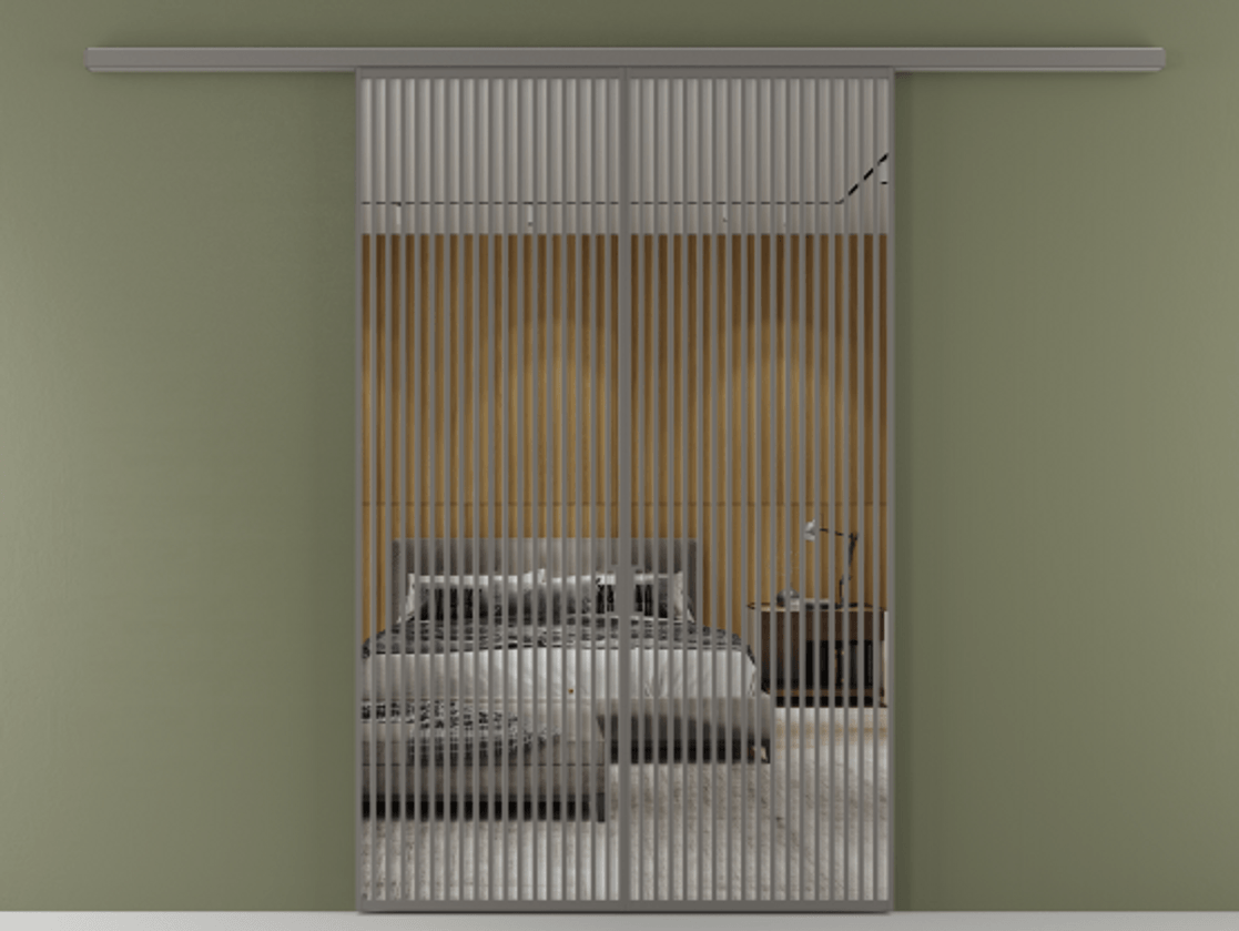 Перегородка Formato вдоль стены 2 створки АЛПР 040.06 Алюминий классический серый Двустороннее зеркало, триплекс , триплекс 6 мм. Цена 22360 AZE 1. Полотно 2 шт. (800/2100 мм)
2. Комплект установки раздвижной системы
3. Базовый комплект фурнитуры
4.Ручка RONDO
. Фабрика дверей Волховец 8 (800) 551 43 19 Перегородка Formato вдоль стены 2 створки АЛПР 040.06 Алюминий классический серый Двустороннее зеркало, триплекс , триплекс 6 мм Цена 22360 AZE | Volhovec