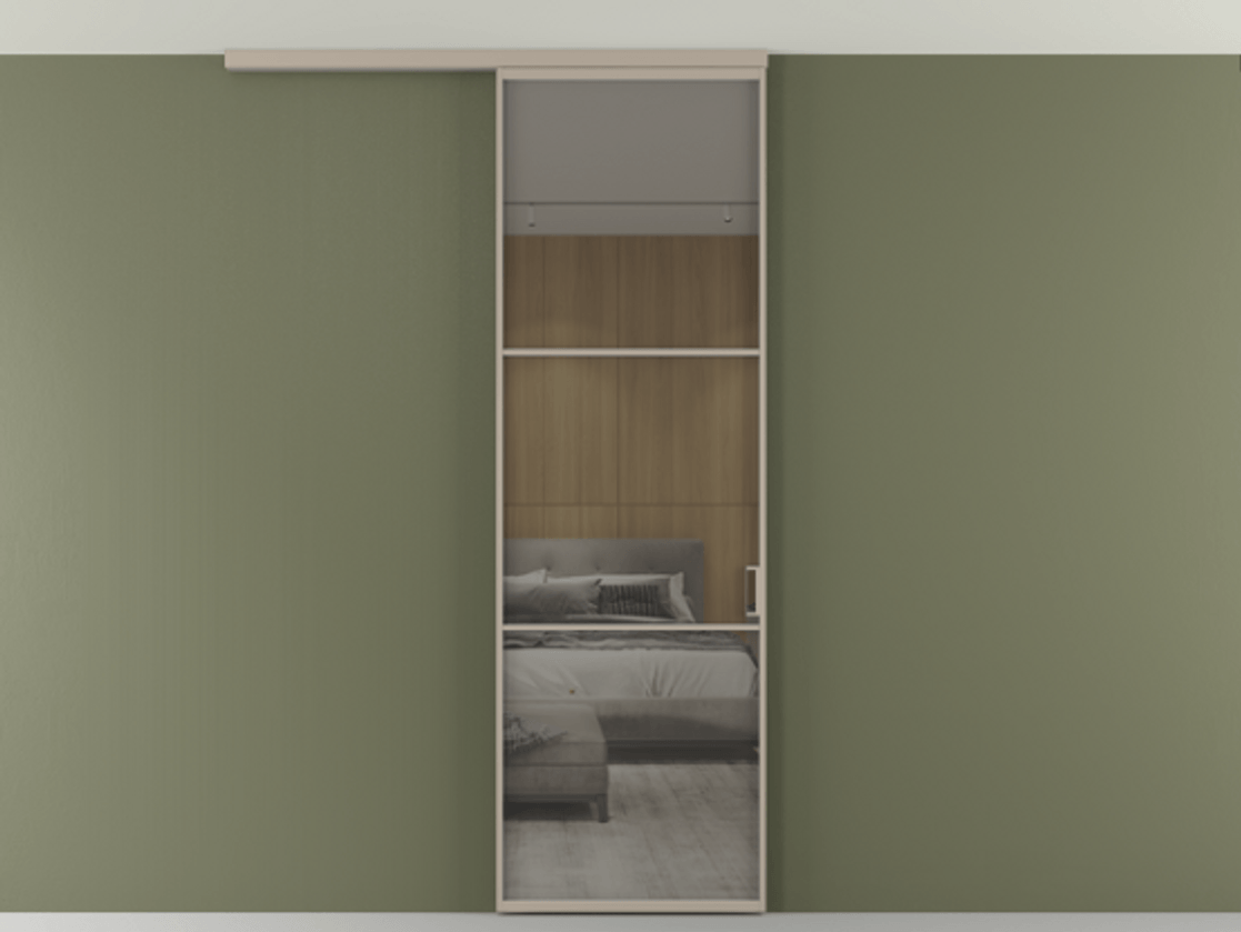 Перегородка Формато вдоль стены на потолок 1 створка АЛПР 040.03 Алюминий бисквитный Рефлективное серое стекло "Стопсол", калёное. Цена 5600 AZE 1. Полотно 2 шт. (800/2100 мм)
2. Комплект установки раздвижной системы
3. Базовый комплект фурнитуры
4.Ручка Рондо. Фабрика дверей Волховец 8 (800) 551 43 19 Перегородка Формато вдоль стены на потолок 1 створка АЛПР 040.03 Алюминий бисквитный Рефлективное серое стекло "Стопсол", калёное Цена 5600 AZE | Volhovec