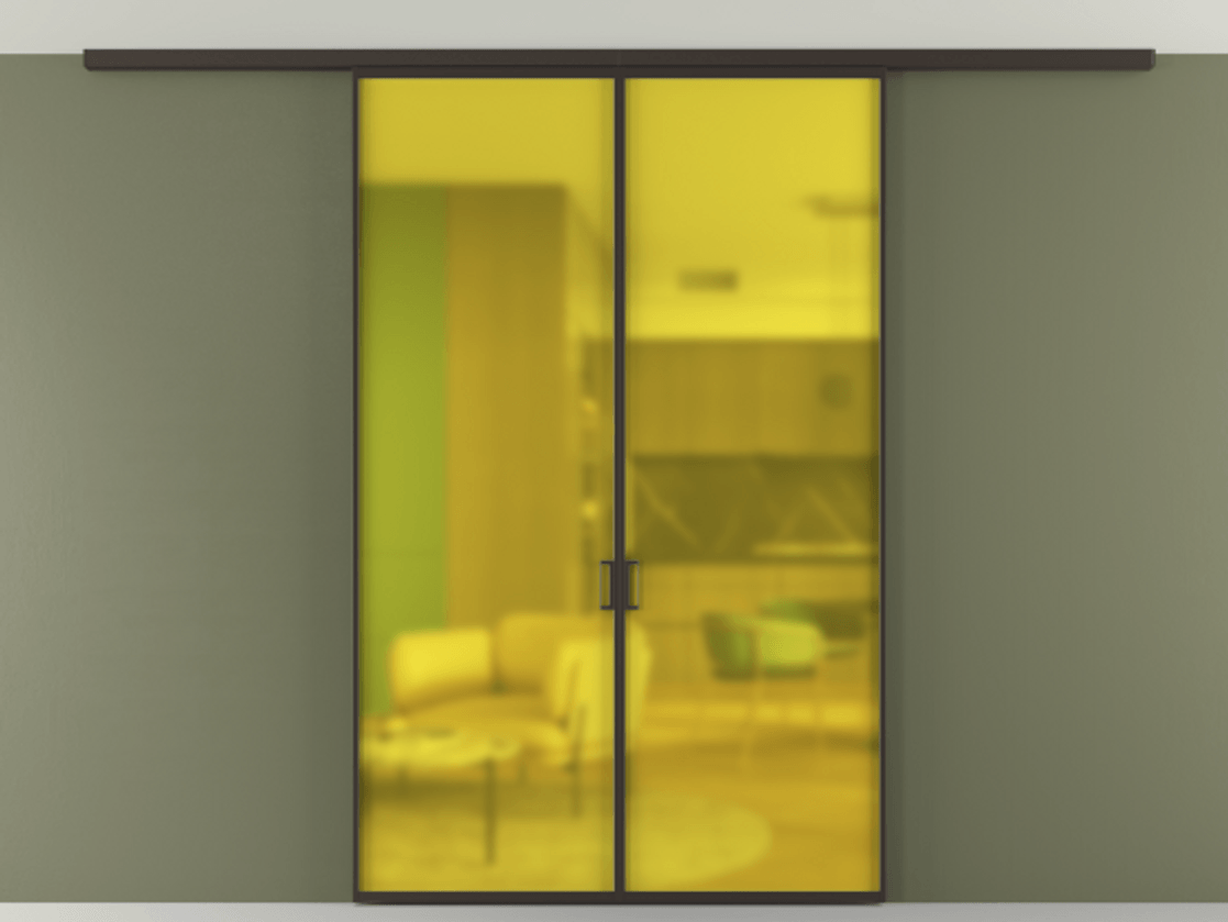 Перегородка Formato вдоль стены на потолок 2 створки АЛПР 040.01 Алюминий антрацит Сатинированное жёлтое стекло, триплекс. Цена 9700 AZE 1. Полотно 2 шт. (800/2100 мм)
2. Комплект установки раздвижной системы
3. Базовый комплект фурнитуры
4.Ручка RONDO
. Фабрика дверей Волховец 8 (800) 551 43 19 Перегородка Formato вдоль стены на потолок 2 створки АЛПР 040.01 Алюминий антрацит Сатинированное жёлтое стекло, триплекс Цена 9700 AZE | Volhovec