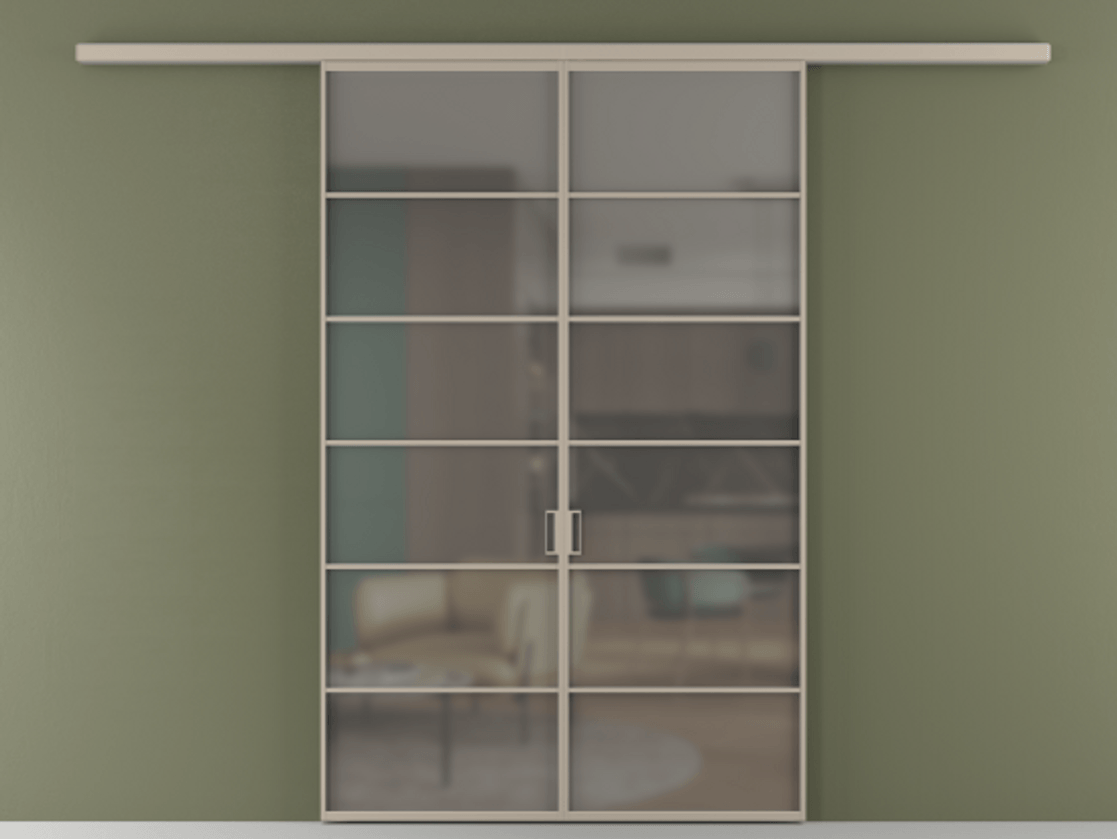 Перегородка Formato вдоль стены 2 створки АЛПР 040.04 Алюминий бисквитный Сатинированное серое стекло, триплекс. Цена 12960 AZE 1. Полотно 2 шт. (800/2100 мм)
2. Комплект установки раздвижной системы
3. Базовый комплект фурнитуры
4.Ручка RONDO
. Фабрика дверей Волховец 8 (800) 551 43 19 Перегородка Formato вдоль стены 2 створки АЛПР 040.04 Алюминий бисквитный Сатинированное серое стекло, триплекс Цена 12960 AZE | Volhovec