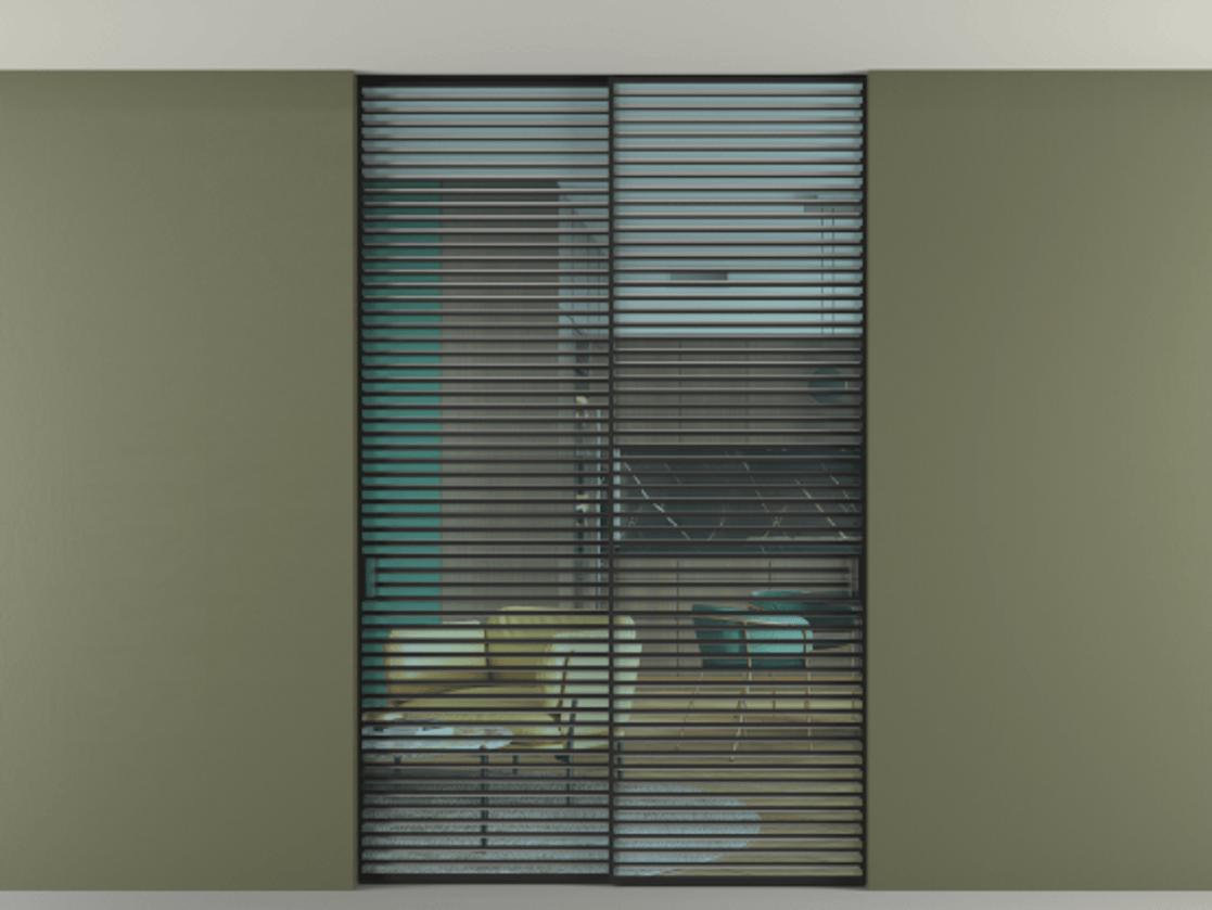 Перегородка Formato внутри проёма скрытое крепление в потолок 2 створки АЛПР 040.07 Алюминий Черный Прозрачное голубое стекло, триплекс. Скрытый короб ЧЕР Цена 20700 AZE 1. Полотно 2 шт. (800/2100 мм)
2. Комплект установки раздвижной системы
3. Базовый комплект фурнитуры
4. Ручка RONDO. Фабрика дверей Волховец 8 (800) 551 43 19 Перегородка Formato внутри проёма скрытое крепление в потолок 2 створки АЛПР 040.07 Алюминий Черный Прозрачное голубое стекло, триплекс Цена 20700 AZE | Volhovec