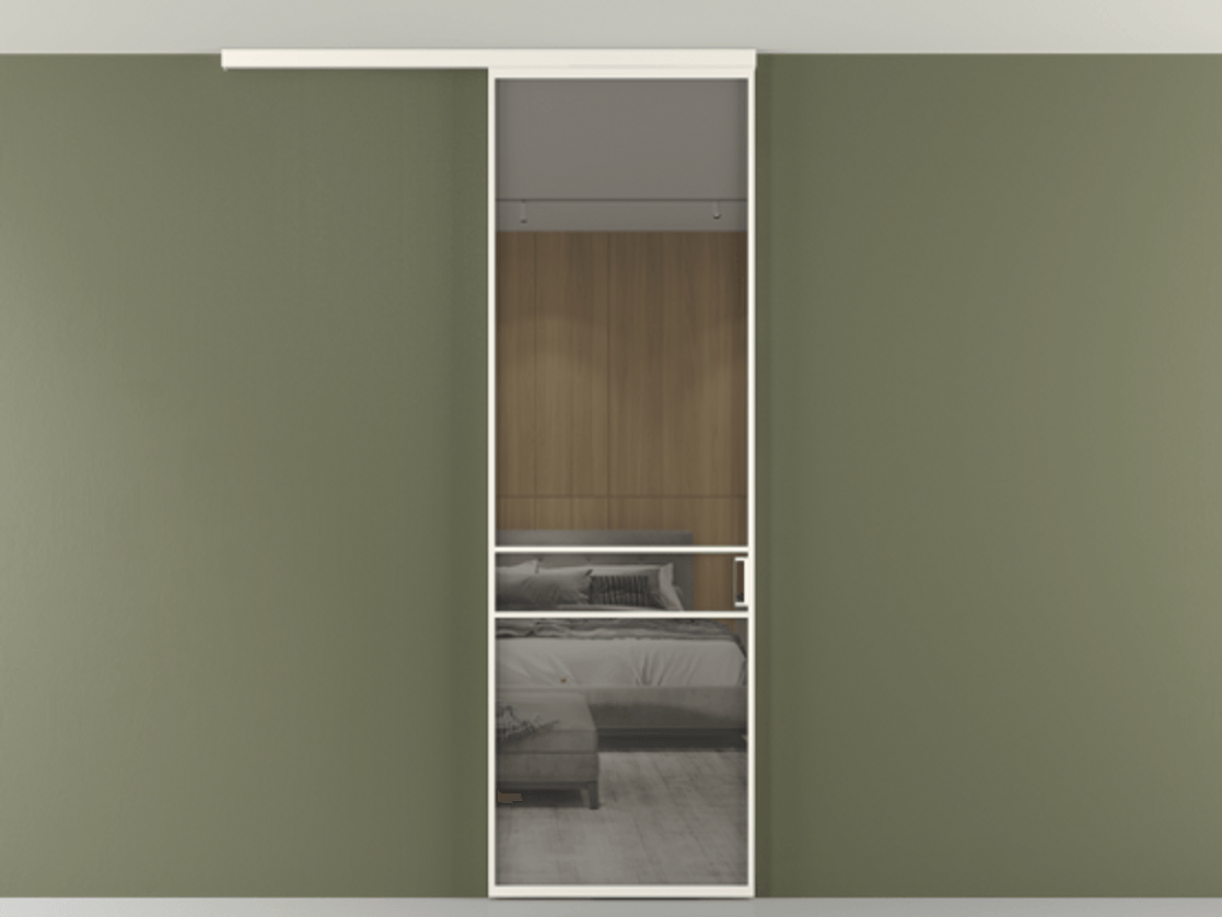 Перегородка Формато вдоль стены на потолок 1 створка АЛПР 040.02 Алюминий пудровый белый Рефлективное серое стекло "Стопсол", калёное. Цена 6540 AZE 1. Полотно 2 шт. (800/2100 мм)
2. Комплект установки раздвижной системы
3. Базовый комплект фурнитуры
4.Ручка Рондо. Фабрика дверей Волховец 8 (800) 551 43 19 Перегородка Формато вдоль стены на потолок 1 створка АЛПР 040.02 Алюминий пудровый белый Рефлективное серое стекло "Стопсол", калёное Цена 6540 AZE | Volhovec