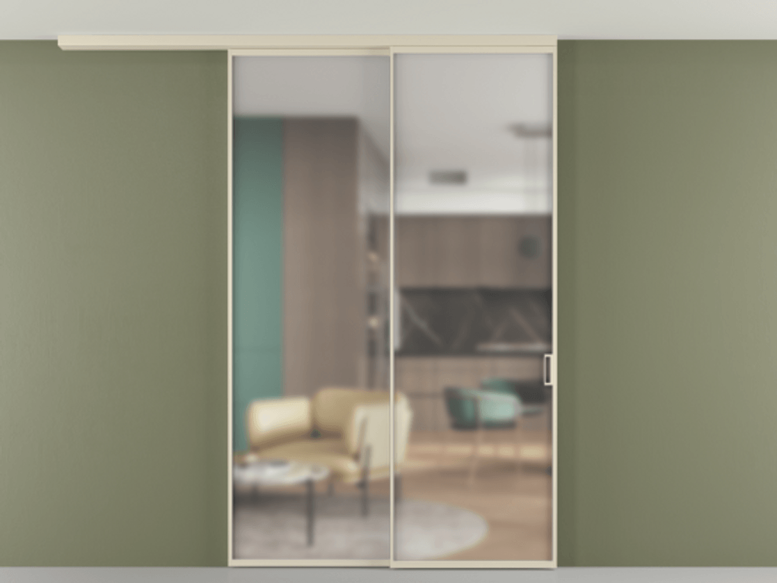 Перегородка Formato вдоль стены на потолок 2 створки с синхронным механизмом АЛПР 040.01 Алюминий бежево-серый Сатинированное стекло "Matelux Crystal Vision", калёное, матовое, каленое 6 мм. Цена 63973420 so'm 1. Полотно 2 шт. (800/2100 мм)
2. Комплект установки раздвижной системы
3. Базовый комплект фурнитуры
4.Ручка RONDO
. Фабрика дверей Волховец 8 (800) 551 43 19 Перегородка Formato вдоль стены на потолок 2 створки с синхронным механизмом АЛПР 040.01 Алюминий бежево-серый Сатинированное стекло "Matelux Crystal Vision", калёное, матовое, каленое 6 мм Цена 63973420 so'm | Volhovec