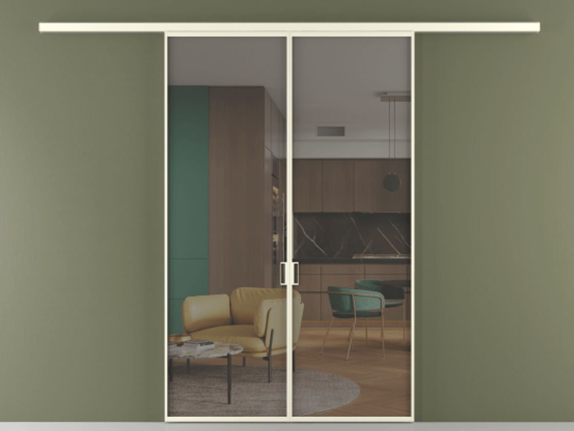 Перегородка Формато вдоль стены 2 створки АЛПР 040.01 Алюминий молочно-белый Прозрачное серое стекло, триплекс. Цена 9770 AZE 1. Полотно 2 шт. (800/2100 мм)
2. Комплект установки раздвижной системы
3. Базовый комплект фурнитуры
4.Ручка Рондо. Фабрика дверей Волховец 8 (800) 551 43 19 Перегородка Формато вдоль стены 2 створки АЛПР 040.01 Алюминий молочно-белый Прозрачное серое стекло, триплекс Цена 9770 AZE | Volhovec