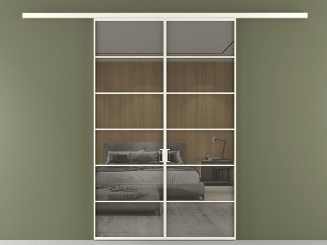 Перегородка Formato вдоль стены 2 створки АЛПР 040.04 Алюминий жемчужный Рефлективное серое стекло "Stopsol", калёное. Цена 13790 AZE 1. Полотно 2 шт. (800/2100 мм)
2. Комплект установки раздвижной системы
3. Базовый комплект фурнитуры
4.Ручка RONDO
. Фабрика дверей Волховец 8 (800) 551 43 19 Перегородка Formato вдоль стены 2 створки АЛПР 040.04 Алюминий жемчужный Рефлективное серое стекло "Stopsol", калёное Цена 13790 AZE | Volhovec