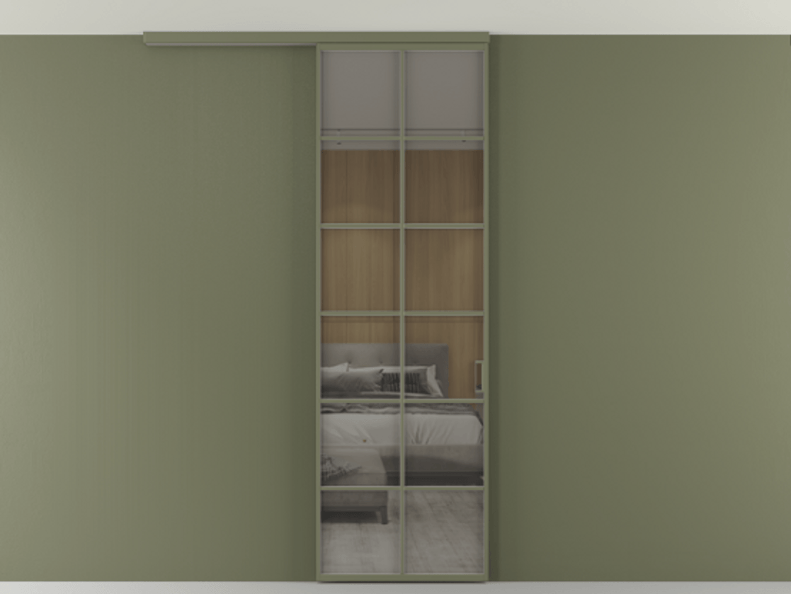 Перегородка Формато вдоль стены на потолок 1 створка АЛПР 040.05 Алюминий оливковый тёмный Рефлективное серое стекло "Стопсол", калёное. Цена 5960 AZE 1. Полотно 2 шт. (800/2100 мм)
2. Комплект установки раздвижной системы
3. Базовый комплект фурнитуры
4.Ручка Рондо. Фабрика дверей Волховец 8 (800) 551 43 19 Перегородка Формато вдоль стены на потолок 1 створка АЛПР 040.05 Алюминий оливковый тёмный Рефлективное серое стекло "Стопсол", калёное Цена 5960 AZE | Volhovec