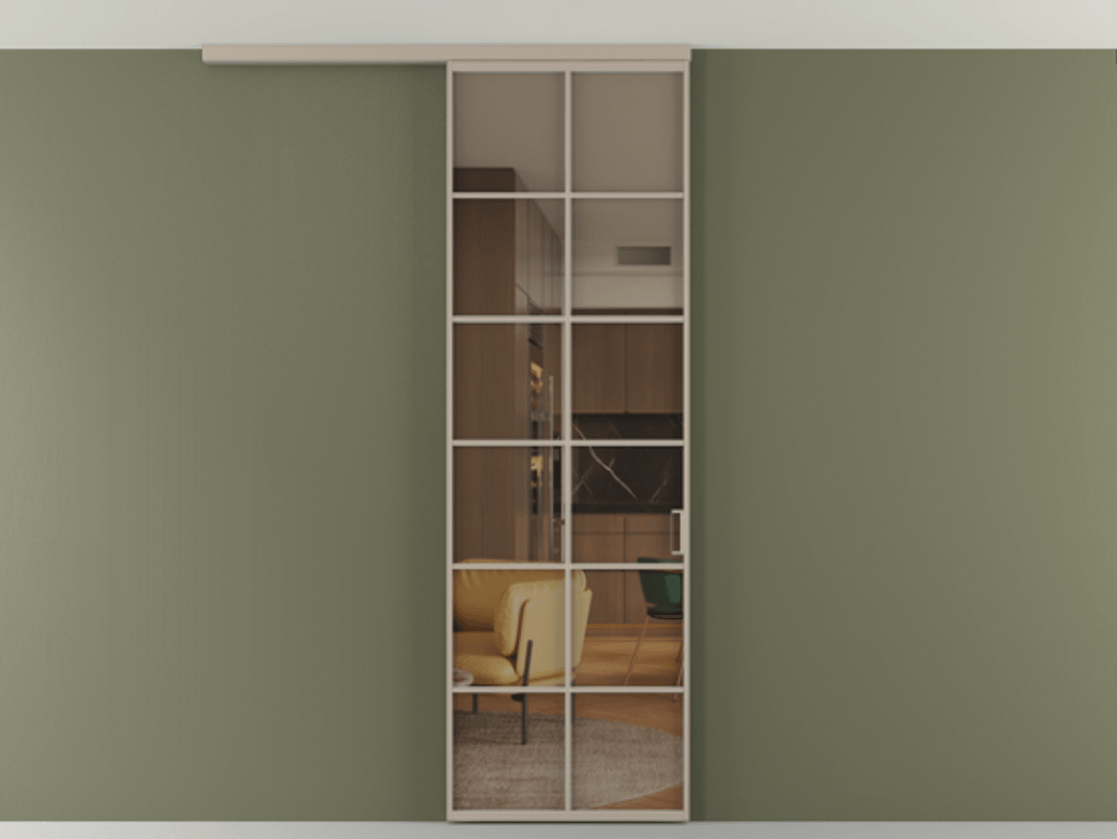 Перегородка Формато вдоль стены на потолок 1 створка АЛПР 040.05 Алюминий бисквитный Прозрачное бронзовое стекло, триплекс. Цена 5620 AZE 1. Полотно 2 шт. (800/2100 мм)
2. Комплект установки раздвижной системы
3. Базовый комплект фурнитуры
4.Ручка Рондо. Фабрика дверей Волховец 8 (800) 551 43 19 Перегородка Формато вдоль стены на потолок 1 створка АЛПР 040.05 Алюминий бисквитный Прозрачное бронзовое стекло, триплекс Цена 5620 AZE | Volhovec