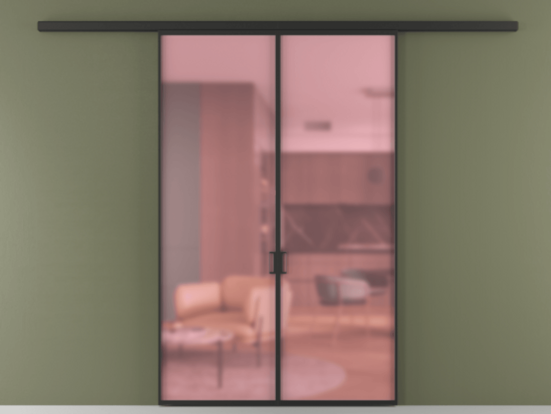 Перегородка Formato вдоль стены 2 створки АЛПР 040.01 Алюминий Черный Сатинированное розовое стекло, триплекс. Скрытый короб ЧЕР Цена 37916340 so'm 1. Полотно 2 шт. (800/2100 мм)
2. Комплект установки раздвижной системы
3. Базовый комплект фурнитуры
4.Ручка RONDO
. Фабрика дверей Волховец 8 (800) 551 43 19 Перегородка Formato вдоль стены 2 створки АЛПР 040.01 Алюминий Черный Сатинированное розовое стекло, триплекс Цена 37916340 so'm | Volhovec