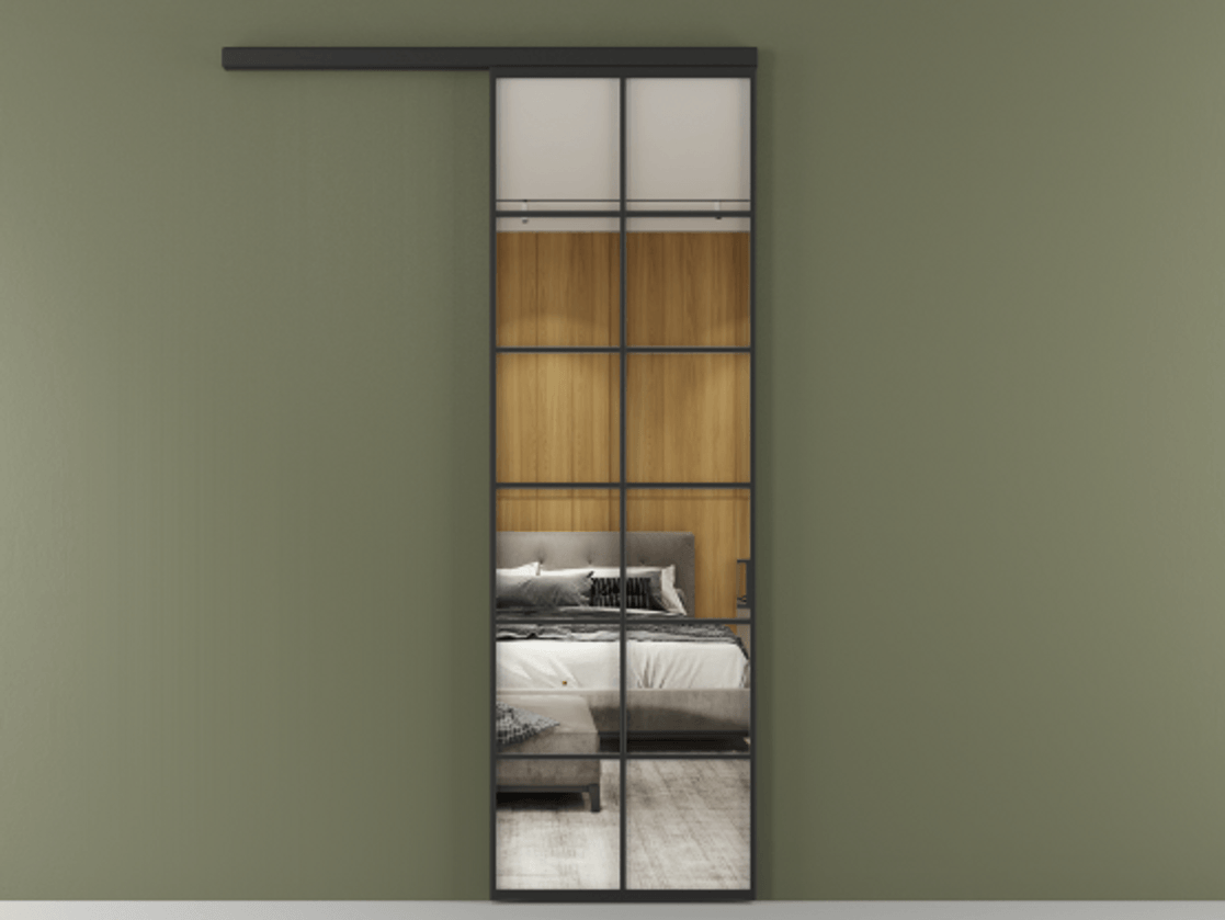 Перегородка Formato вдоль стены одностворчатая #VENDORCODE# #FURNISH# #GLASS# Цена #PRICE# #CURRENCY#  | Volhovec