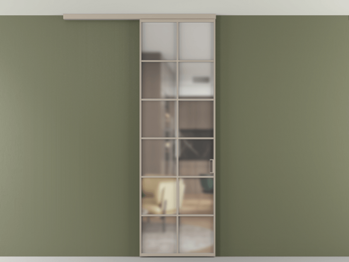 Перегородка Формато вдоль стены на потолок 1 створка АЛПР 040.05 Алюминий бисквитный Сатинированное стекло "Мателюкс Кристал Вижн", калёное, матовое, каленое 6 мм. Цена 5960 AZE 1. Полотно 2 шт. (800/2100 мм)
2. Комплект установки раздвижной системы
3. Базовый комплект фурнитуры
4.Ручка Рондо. Фабрика дверей Волховец 8 (800) 551 43 19 Перегородка Формато вдоль стены на потолок 1 створка АЛПР 040.05 Алюминий бисквитный Сатинированное стекло "Мателюкс Кристал Вижн", калёное, матовое, каленое 6 мм Цена 5960 AZE | Volhovec