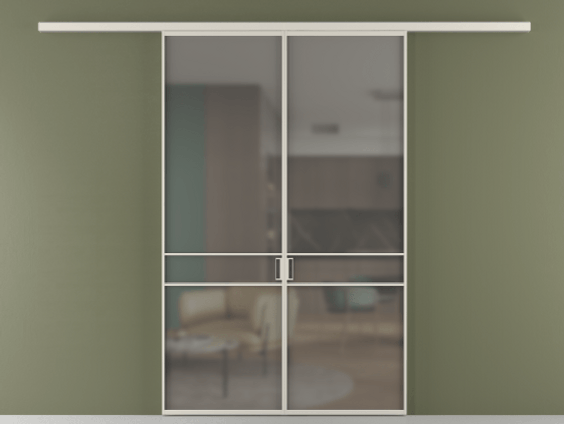 Перегородка Formato вдоль стены 2 створки АЛПР 040.02 Алюминий облачно-серый Сатинированное серое стекло, триплекс. Цена 12150 AZE 1. Полотно 2 шт. (800/2100 мм)
2. Комплект установки раздвижной системы
3. Базовый комплект фурнитуры
4.Ручка RONDO
. Фабрика дверей Волховец 8 (800) 551 43 19 Перегородка Formato вдоль стены 2 створки АЛПР 040.02 Алюминий облачно-серый Сатинированное серое стекло, триплекс Цена 12150 AZE | Volhovec