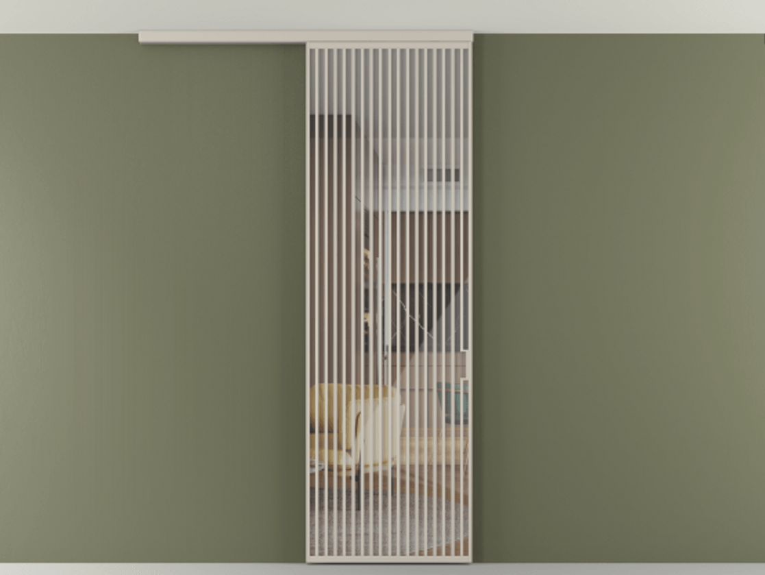 Перегородка Формато вдоль стены на потолок 1 створка АЛПР 040.06 Алюминий светло-бежевый Рефлективное прозрачное стекло "Стопсол", калёное. Цена 10090 AZE 1. Полотно 2 шт. (800/2100 мм)
2. Комплект установки раздвижной системы
3. Базовый комплект фурнитуры
4.Ручка Рондо. Фабрика дверей Волховец 8 (800) 551 43 19 Перегородка Формато вдоль стены на потолок 1 створка АЛПР 040.06 Алюминий светло-бежевый Рефлективное прозрачное стекло "Стопсол", калёное Цена 10090 AZE | Volhovec