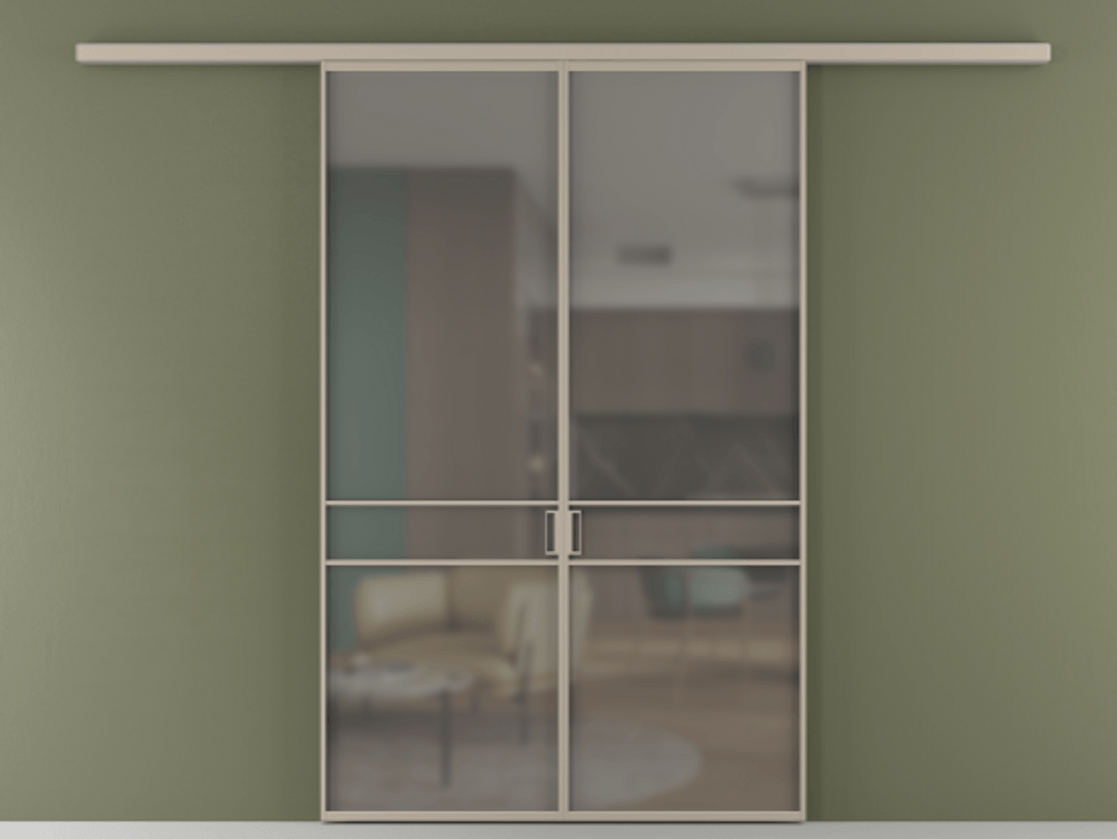 Перегородка Formato вдоль стены 2 створки АЛПР 040.02 Алюминий бисквитный Сатинированное серое стекло, триплекс. Цена 12150 AZE 1. Полотно 2 шт. (800/2100 мм)
2. Комплект установки раздвижной системы
3. Базовый комплект фурнитуры
4.Ручка RONDO
. Фабрика дверей Волховец 8 (800) 551 43 19 Перегородка Formato вдоль стены 2 створки АЛПР 040.02 Алюминий бисквитный Сатинированное серое стекло, триплекс Цена 12150 AZE | Volhovec