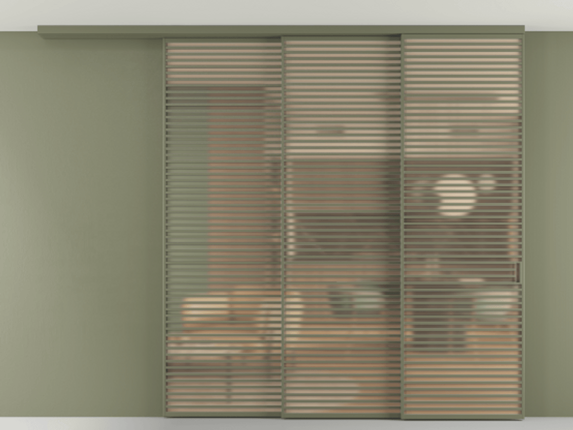 Перегородка Formato вдоль стены на потолок 3 створки с синхронным механизмом АЛПР 040.07 Алюминий оливковый тёмный Сатинированное оранжевое стекло, триплекс. Цена 32700 AZE 1. Полотно 2 шт. (800/2100 мм)
2. Комплект установки раздвижной системы
3. Базовый комплект фурнитуры
4.Ручка RONDO
. Фабрика дверей Волховец 8 (800) 551 43 19 Перегородка Formato вдоль стены на потолок 3 створки с синхронным механизмом АЛПР 040.07 Алюминий оливковый тёмный Сатинированное оранжевое стекло, триплекс Цена 32700 AZE | Volhovec