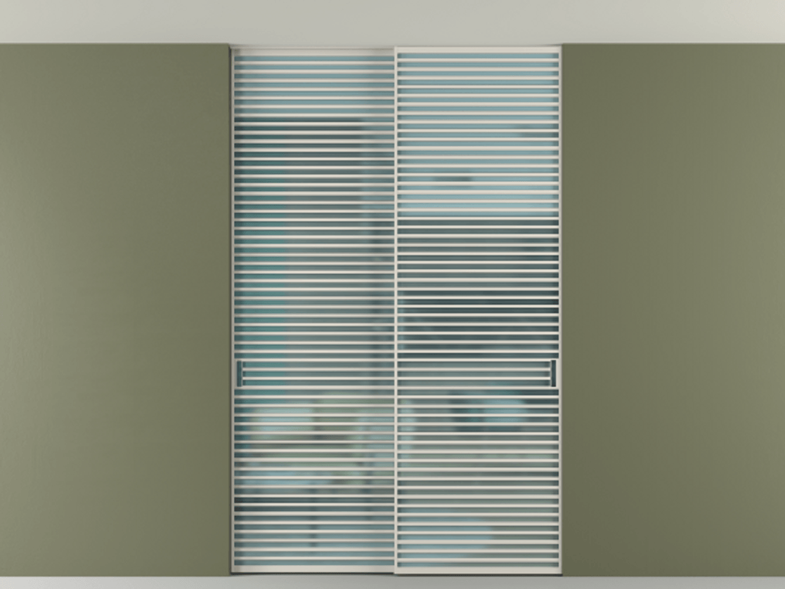 Перегородка Формато внутри проёма скрытое крепление в потолок 2 створки АЛПР 040.07 Алюминий облачно-серый Сатинированное голубое стекло, триплекс. Цена 21400 AZE 1. Полотно 2 шт. (800/2100 мм)
2. Комплект установки раздвижной системы
3. Базовый комплект фурнитуры
4. Ручка Рондо. Фабрика дверей Волховец 8 (800) 551 43 19 Перегородка Формато внутри проёма скрытое крепление в потолок 2 створки АЛПР 040.07 Алюминий облачно-серый Сатинированное голубое стекло, триплекс Цена 21400 AZE | Volhovec