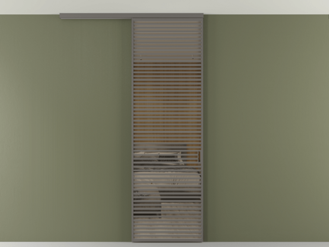 Перегородка Формато вдоль стены на потолок 1 створка АЛПР 040.07 Алюминий классический серый Рефлективное бронзовое стекло "Стопсол", калёное. Цена 10090 AZE 1. Полотно 2 шт. (800/2100 мм)
2. Комплект установки раздвижной системы
3. Базовый комплект фурнитуры
4.Ручка Рондо. Фабрика дверей Волховец 8 (800) 551 43 19 Перегородка Формато вдоль стены на потолок 1 створка АЛПР 040.07 Алюминий классический серый Рефлективное бронзовое стекло "Стопсол", калёное Цена 10090 AZE | Volhovec