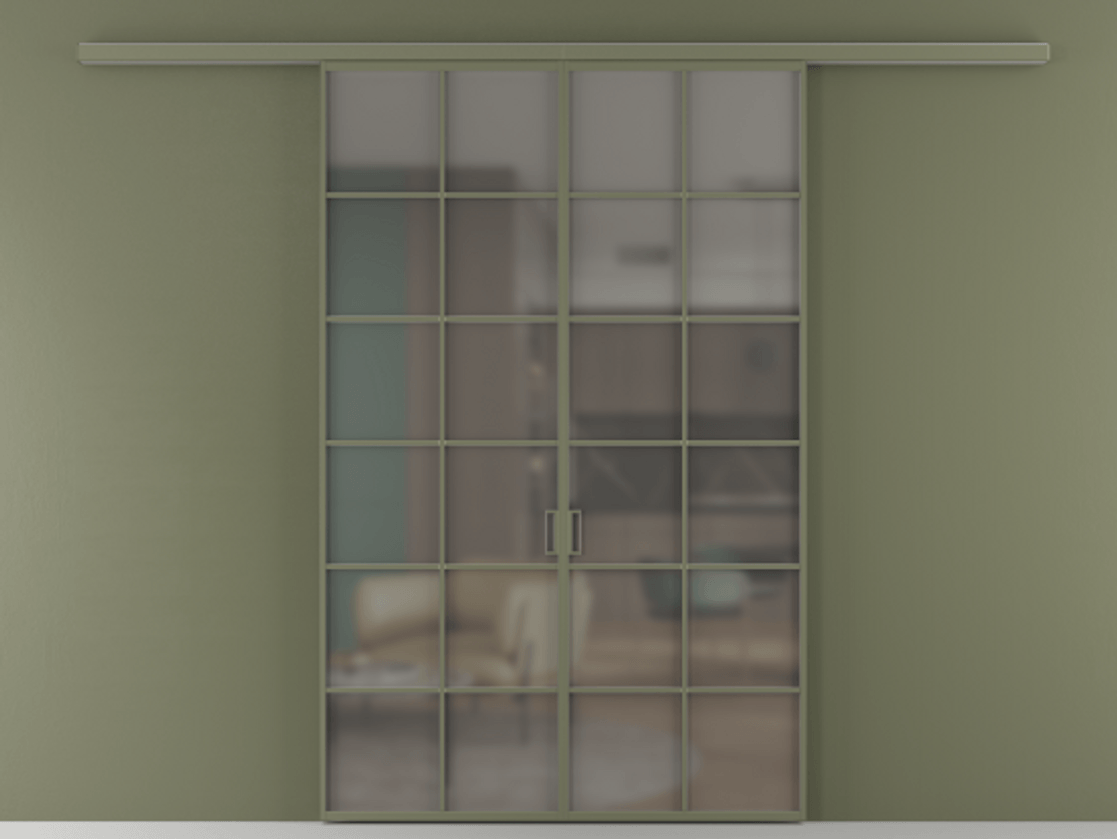 Перегородка Formato вдоль стены 2 створки АЛПР 040.05 Алюминий оливковый тёмный Сатинированное серое стекло, триплекс. Цена 12960 AZE 1. Полотно 2 шт. (800/2100 мм)
2. Комплект установки раздвижной системы
3. Базовый комплект фурнитуры
4.Ручка RONDO
. Фабрика дверей Волховец 8 (800) 551 43 19 Перегородка Formato вдоль стены 2 створки АЛПР 040.05 Алюминий оливковый тёмный Сатинированное серое стекло, триплекс Цена 12960 AZE | Volhovec