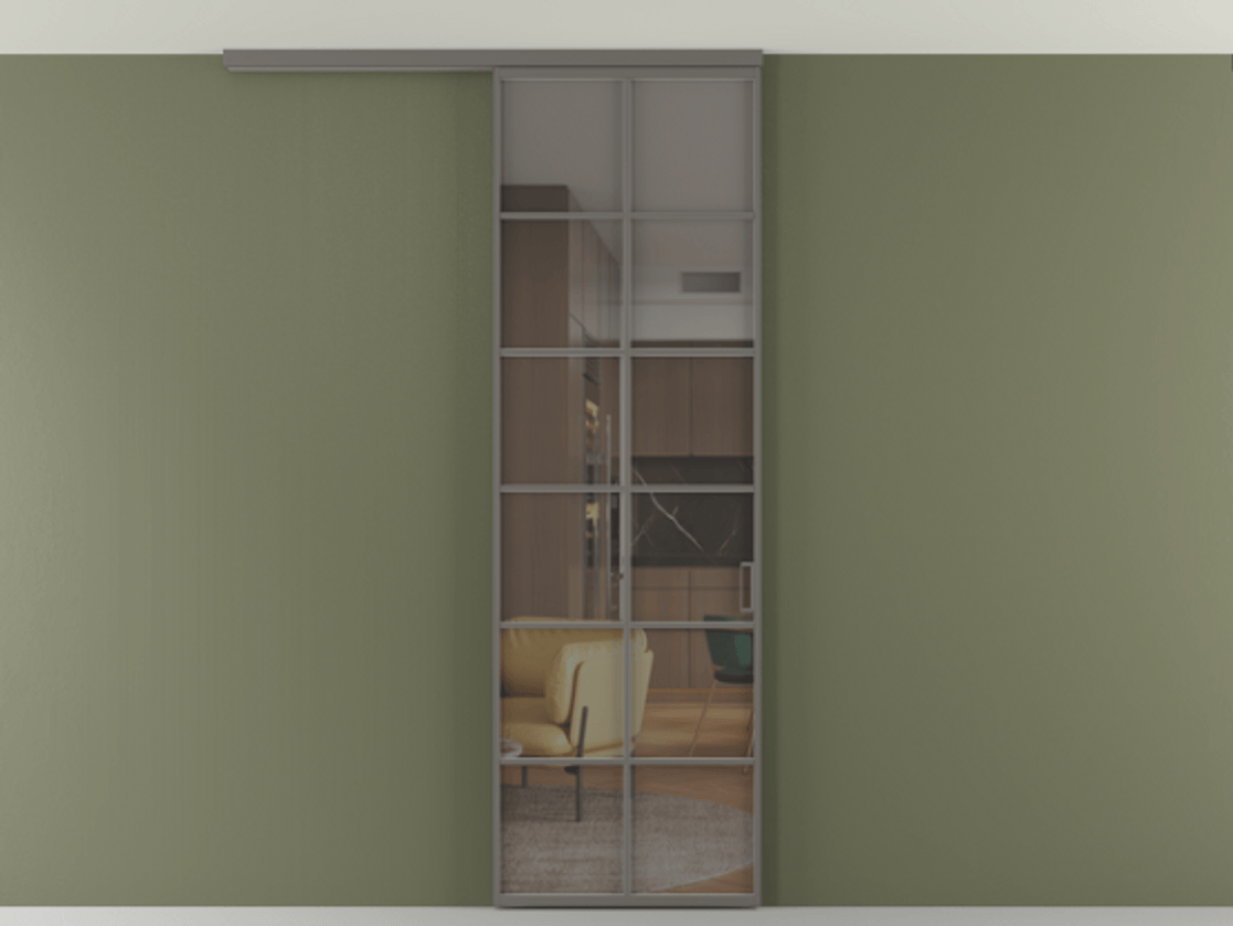 Перегородка Формато вдоль стены на потолок 1 створка АЛПР 040.05 Алюминий классический серый Прозрачное серое стекло, триплекс. Цена 5620 AZE 1. Полотно 2 шт. (800/2100 мм)
2. Комплект установки раздвижной системы
3. Базовый комплект фурнитуры
4.Ручка Рондо. Фабрика дверей Волховец 8 (800) 551 43 19 Перегородка Формато вдоль стены на потолок 1 створка АЛПР 040.05 Алюминий классический серый Прозрачное серое стекло, триплекс Цена 5620 AZE | Volhovec