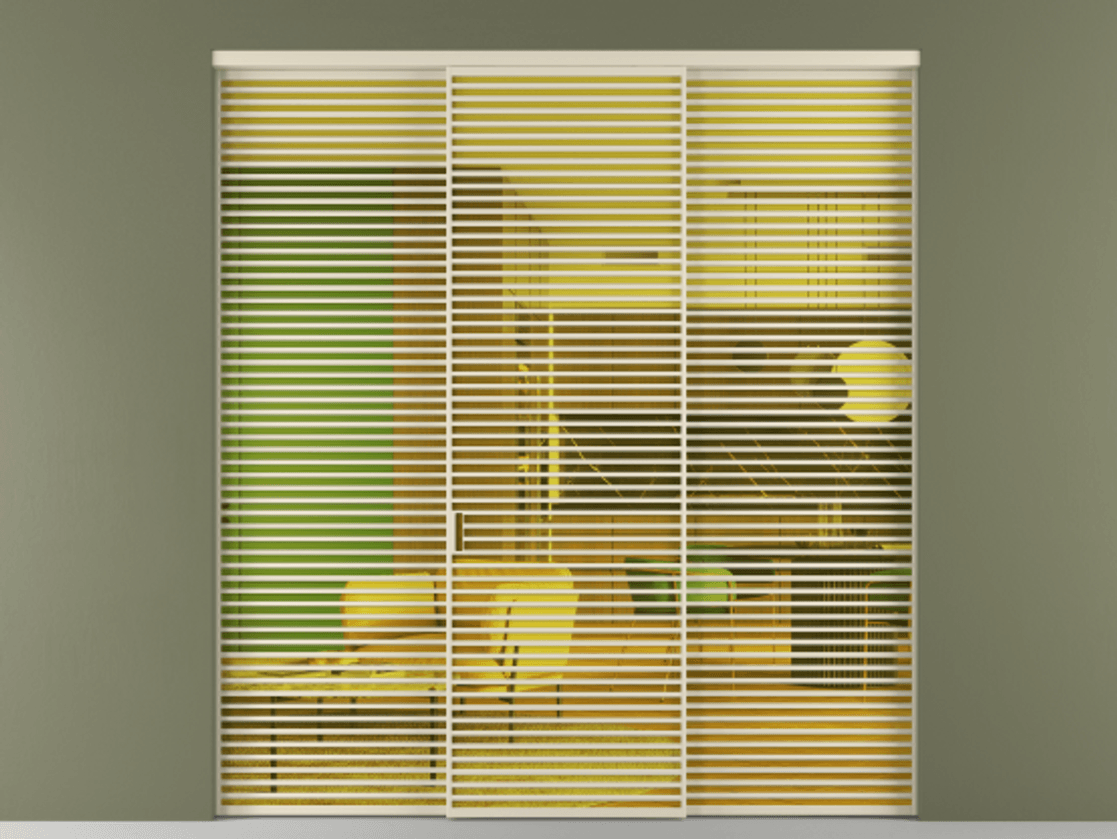 Перегородка Formato внутри проёма 3 створки АЛПР 040.07 Алюминий бежево-серый Прозрачное жёлтое стекло, триплекс. Цена 587600 ₽ 1. Полотно 3 шт. (800/2100 мм)
2. Комплект установки раздвижной системы
3. Базовый комплект фурнитуры
4.Ручка RONDO. Фабрика дверей Волховец 8 (800) 551 43 19 Перегородка Formato внутри проёма 3 створки АЛПР 040.07 Алюминий бежево-серый Прозрачное жёлтое стекло, триплекс Цена 587600 ₽ | Volhovec