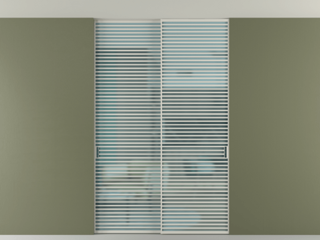 Перегородка Formato внутри проёма скрытое крепление в потолок 2 створки АЛПР 040.07 Алюминий тёплый серый Сатинированное голубое стекло, триплекс. Цена 26300 AZE 1. Полотно 2 шт. (800/2100 мм)
2. Комплект установки раздвижной системы
3. Базовый комплект фурнитуры
4. Ручка RONDO. Фабрика дверей Волховец 8 (800) 551 43 19 Перегородка Formato внутри проёма скрытое крепление в потолок 2 створки АЛПР 040.07 Алюминий тёплый серый Сатинированное голубое стекло, триплекс Цена 26300 AZE | Volhovec