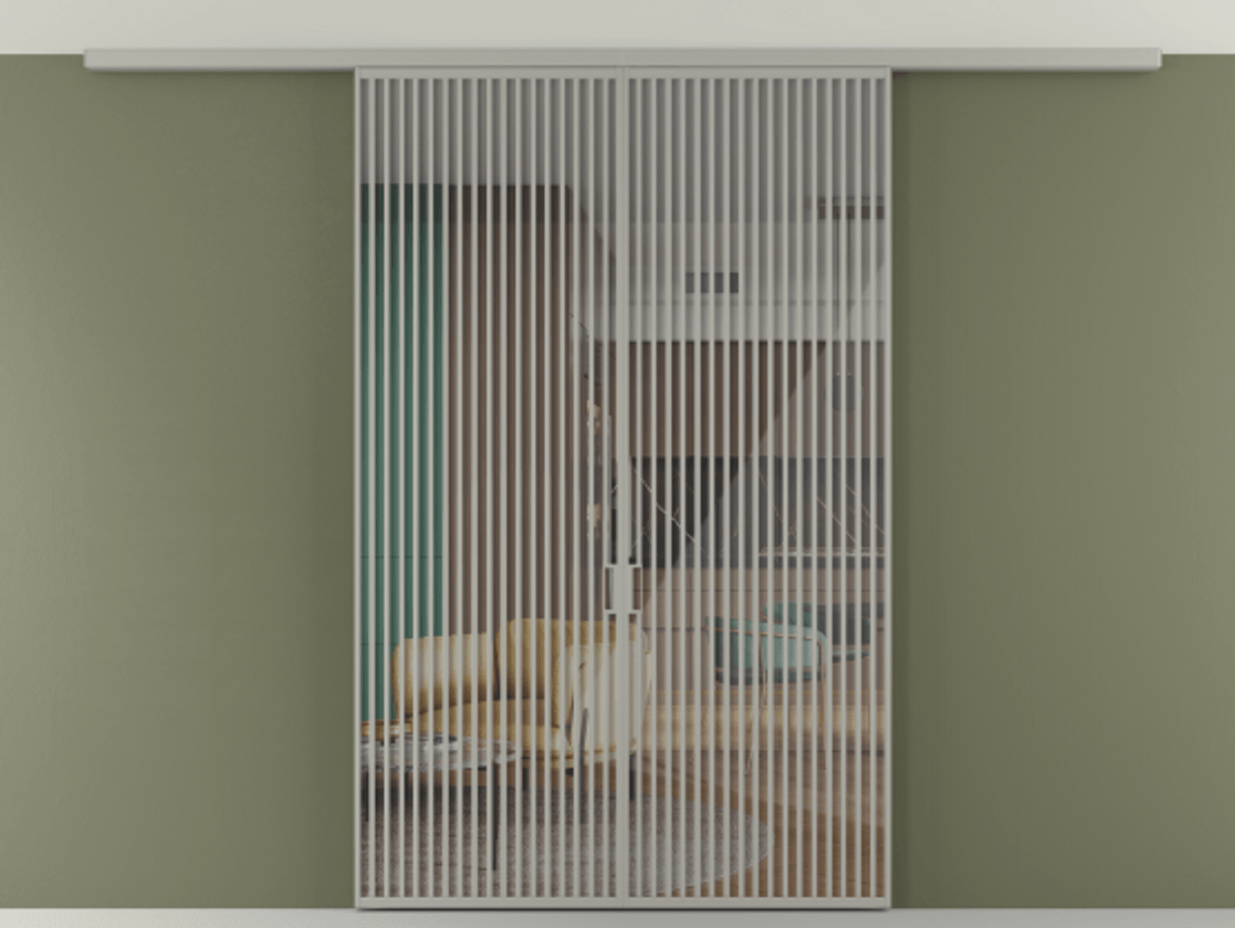 Перегородка Формато вдоль стены на потолок 2 створки АЛПР 040.06 Алюминий нейтральный серый Рефлективное прозрачное стекло "Стопсол", калёное. Цена 19820 AZE 1. Полотно 2 шт. (800/2100 мм)
2. Комплект установки раздвижной системы
3. Базовый комплект фурнитуры
4.Ручка Рондо. Фабрика дверей Волховец 8 (800) 551 43 19 Перегородка Формато вдоль стены на потолок 2 створки АЛПР 040.06 Алюминий нейтральный серый Рефлективное прозрачное стекло "Стопсол", калёное Цена 19820 AZE | Volhovec