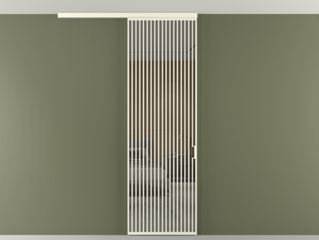 Перегородка Формато вдоль стены на потолок 1 створка АЛПР 040.06 Алюминий молочно-белый Рефлективное серое стекло "Стопсол", калёное. Цена 10090 AZE 1. Полотно 2 шт. (800/2100 мм)
2. Комплект установки раздвижной системы
3. Базовый комплект фурнитуры
4.Ручка Рондо. Фабрика дверей Волховец 8 (800) 551 43 19 Перегородка Формато вдоль стены на потолок 1 створка АЛПР 040.06 Алюминий молочно-белый Рефлективное серое стекло "Стопсол", калёное Цена 10090 AZE | Volhovec