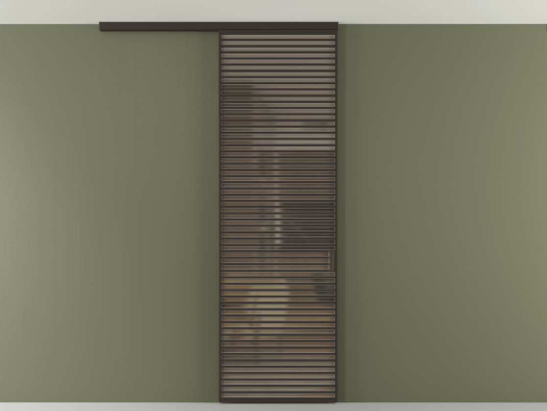 Перегородка Формато вдоль стены на потолок 1 створка АЛПР 040.07 Алюминий антрацит Сатинированное бронзовое стекло, триплекс. Цена 9760 AZE 1. Полотно 2 шт. (800/2100 мм)
2. Комплект установки раздвижной системы
3. Базовый комплект фурнитуры
4.Ручка Рондо. Фабрика дверей Волховец 8 (800) 551 43 19 Перегородка Формато вдоль стены на потолок 1 створка АЛПР 040.07 Алюминий антрацит Сатинированное бронзовое стекло, триплекс Цена 9760 AZE | Volhovec