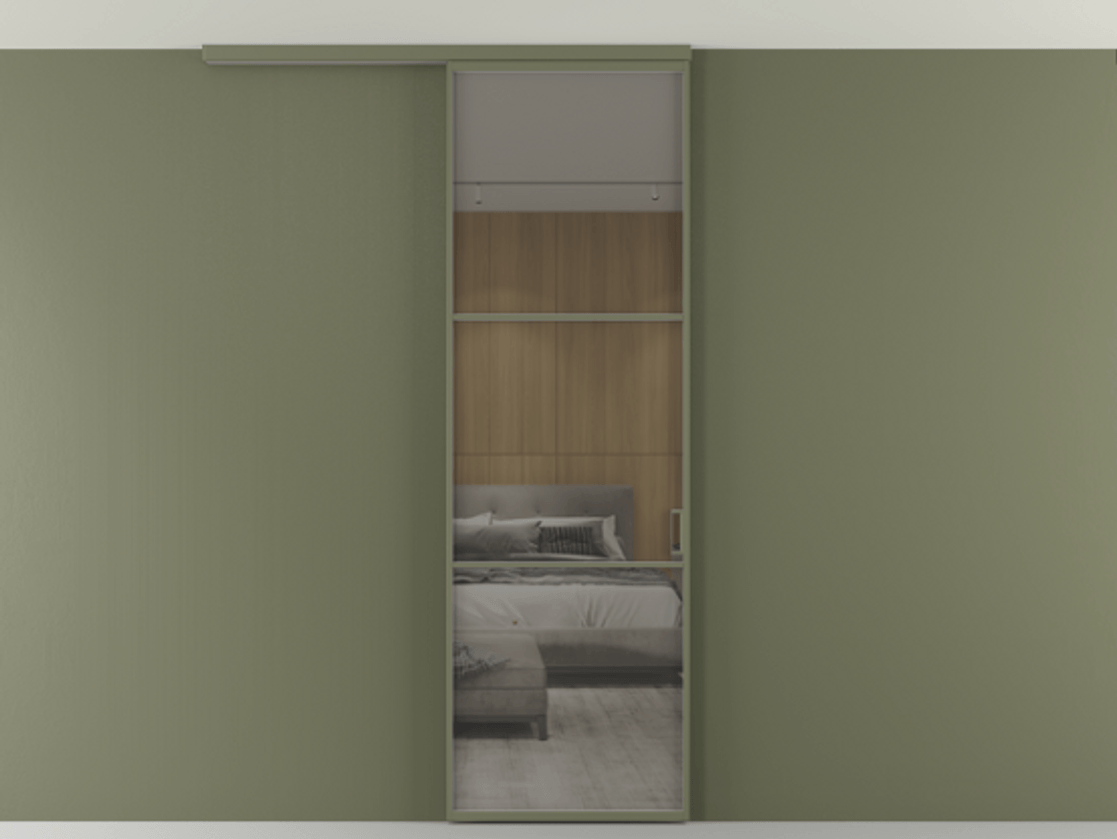 Перегородка Формато вдоль стены на потолок 1 створка АЛПР 040.03 Алюминий оливковый тёмный Рефлективное серое стекло "Стопсол", калёное. Цена 5600 AZE 1. Полотно 2 шт. (800/2100 мм)
2. Комплект установки раздвижной системы
3. Базовый комплект фурнитуры
4.Ручка Рондо. Фабрика дверей Волховец 8 (800) 551 43 19 Перегородка Формато вдоль стены на потолок 1 створка АЛПР 040.03 Алюминий оливковый тёмный Рефлективное серое стекло "Стопсол", калёное Цена 5600 AZE | Volhovec