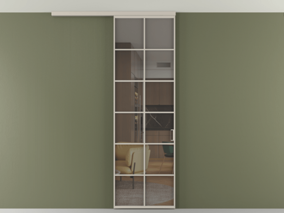 Перегородка Формато вдоль стены на потолок 1 створка АЛПР 040.05 Алюминий светло-бежевый Прозрачное серое стекло, триплекс. Цена 5620 AZE 1. Полотно 2 шт. (800/2100 мм)
2. Комплект установки раздвижной системы
3. Базовый комплект фурнитуры
4.Ручка Рондо. Фабрика дверей Волховец 8 (800) 551 43 19 Перегородка Формато вдоль стены на потолок 1 створка АЛПР 040.05 Алюминий светло-бежевый Прозрачное серое стекло, триплекс Цена 5620 AZE | Volhovec