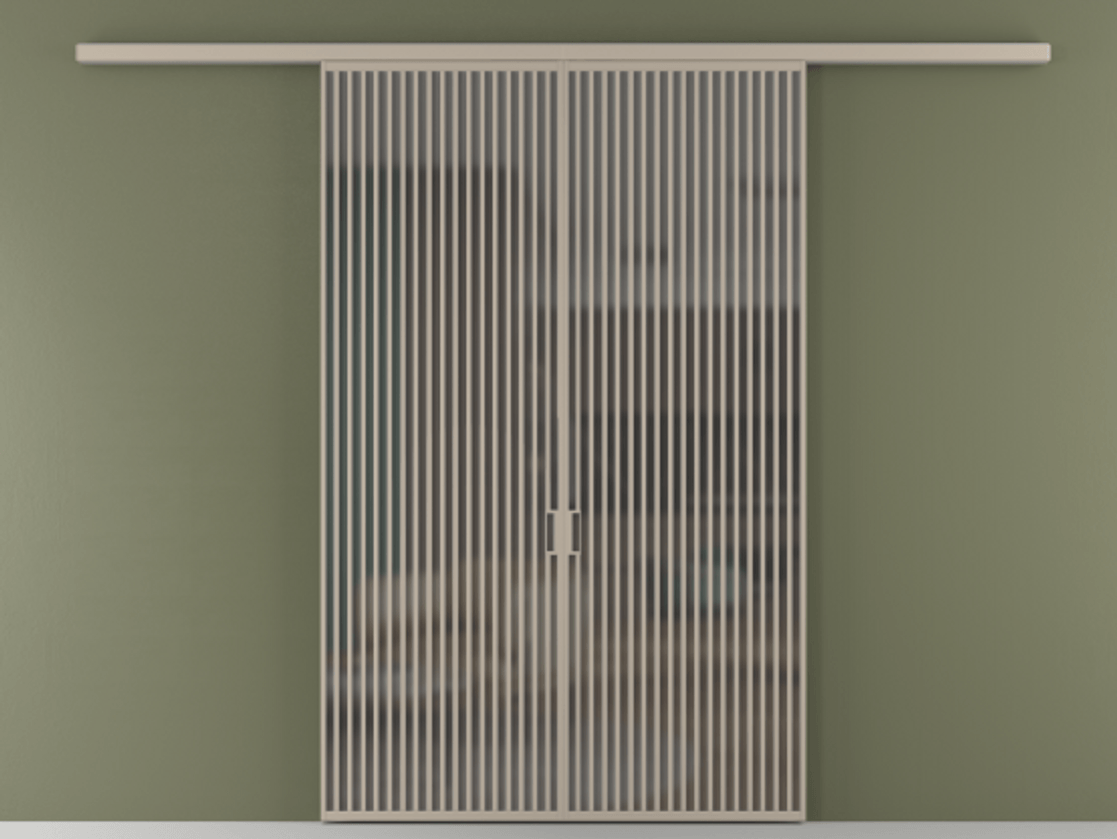 Перегородка Formato вдоль стены 2 створки АЛПР 040.06 Алюминий бисквитный Сатинированное серое стекло, триплекс. Цена 22360 AZE 1. Полотно 2 шт. (800/2100 мм)
2. Комплект установки раздвижной системы
3. Базовый комплект фурнитуры
4.Ручка RONDO
. Фабрика дверей Волховец 8 (800) 551 43 19 Перегородка Formato вдоль стены 2 створки АЛПР 040.06 Алюминий бисквитный Сатинированное серое стекло, триплекс Цена 22360 AZE | Volhovec