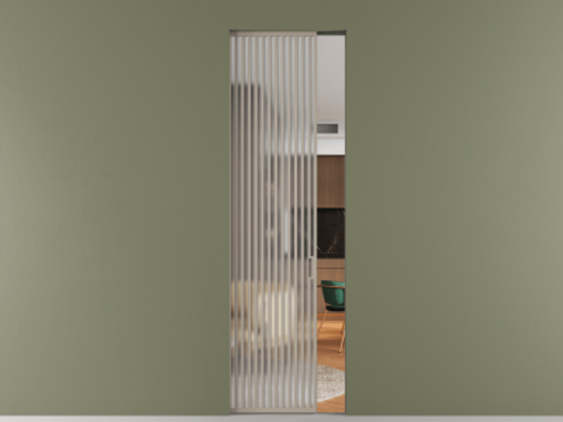 Перегородка Формато скрытый пенал 1 створка АЛПР 040.06 Алюминий бисквитный Сатинированное стекло "Мателюкс Кристал Вижн", калёное, матовое, каленое 6 мм. Цена 12520 AZE . Фабрика дверей Волховец 8 (800) 551 43 19 Перегородка Формато скрытый пенал 1 створка АЛПР 040.06 Алюминий бисквитный Сатинированное стекло "Мателюкс Кристал Вижн", калёное, матовое, каленое 6 мм Цена 12520 AZE | Volhovec