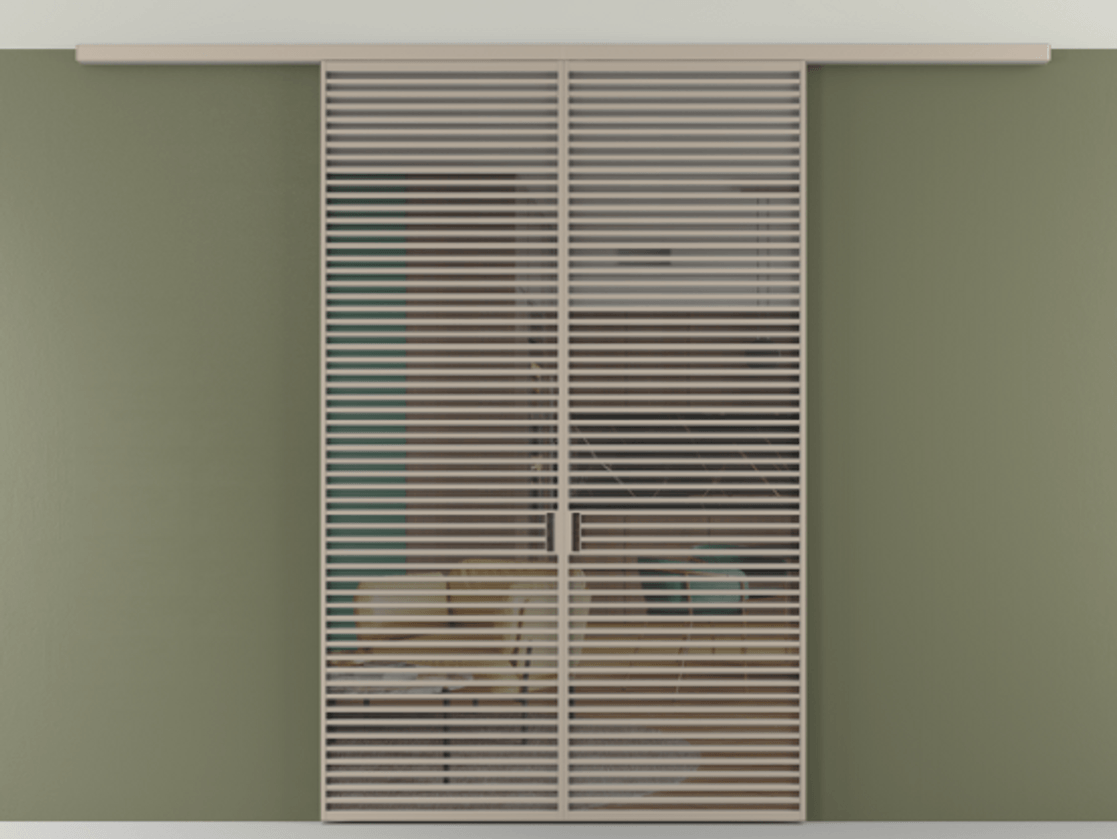 Перегородка Формато вдоль стены на потолок 2 створки АЛПР 040.07 Алюминий бисквитный Прозрачное серое стекло, триплекс. Цена 19150 AZE 1. Полотно 2 шт. (800/2100 мм)
2. Комплект установки раздвижной системы
3. Базовый комплект фурнитуры
4.Ручка Рондо. Фабрика дверей Волховец 8 (800) 551 43 19 Перегородка Формато вдоль стены на потолок 2 створки АЛПР 040.07 Алюминий бисквитный Прозрачное серое стекло, триплекс Цена 19150 AZE | Volhovec