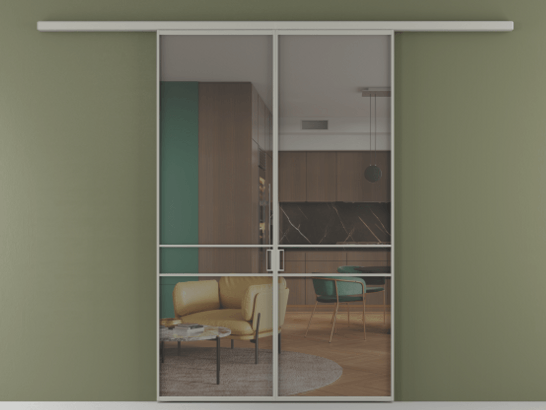 Перегородка Formato вдоль стены 2 створки АЛПР 040.02 Алюминий нейтральный серый Прозрачное серое стекло, триплекс. Цена 1571350 AMD 1. Полотно 2 шт. (800/2100 мм)
2. Комплект установки раздвижной системы
3. Базовый комплект фурнитуры
4.Ручка RONDO
. Фабрика дверей Волховец 8 (800) 551 43 19 Перегородка Formato вдоль стены 2 створки АЛПР 040.02 Алюминий нейтральный серый Прозрачное серое стекло, триплекс Цена 1571350 AMD | Volhovec