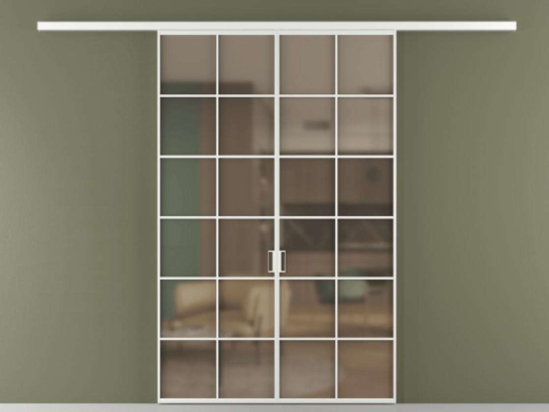 Перегородка Formato вдоль стены 2 створки АЛПР 040.05 Алюминий белоснежный Сатинированное бронзовое стекло, триплекс. Цена 12960 AZE 1. Полотно 2 шт. (800/2100 мм)
2. Комплект установки раздвижной системы
3. Базовый комплект фурнитуры
4.Ручка RONDO
. Фабрика дверей Волховец 8 (800) 551 43 19 Перегородка Formato вдоль стены 2 створки АЛПР 040.05 Алюминий белоснежный Сатинированное бронзовое стекло, триплекс Цена 12960 AZE | Volhovec