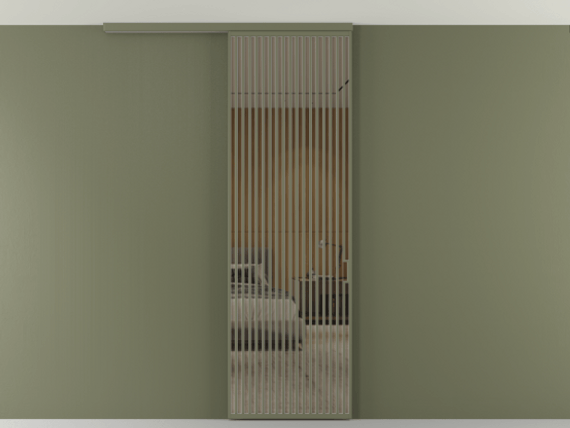 Перегородка Формато вдоль стены на потолок 1 створка АЛПР 040.06 Алюминий оливковый тёмный Рефлективное бронзовое стекло "Стопсол", калёное. Цена 10090 AZE 1. Полотно 2 шт. (800/2100 мм)
2. Комплект установки раздвижной системы
3. Базовый комплект фурнитуры
4.Ручка Рондо. Фабрика дверей Волховец 8 (800) 551 43 19 Перегородка Формато вдоль стены на потолок 1 створка АЛПР 040.06 Алюминий оливковый тёмный Рефлективное бронзовое стекло "Стопсол", калёное Цена 10090 AZE | Volhovec