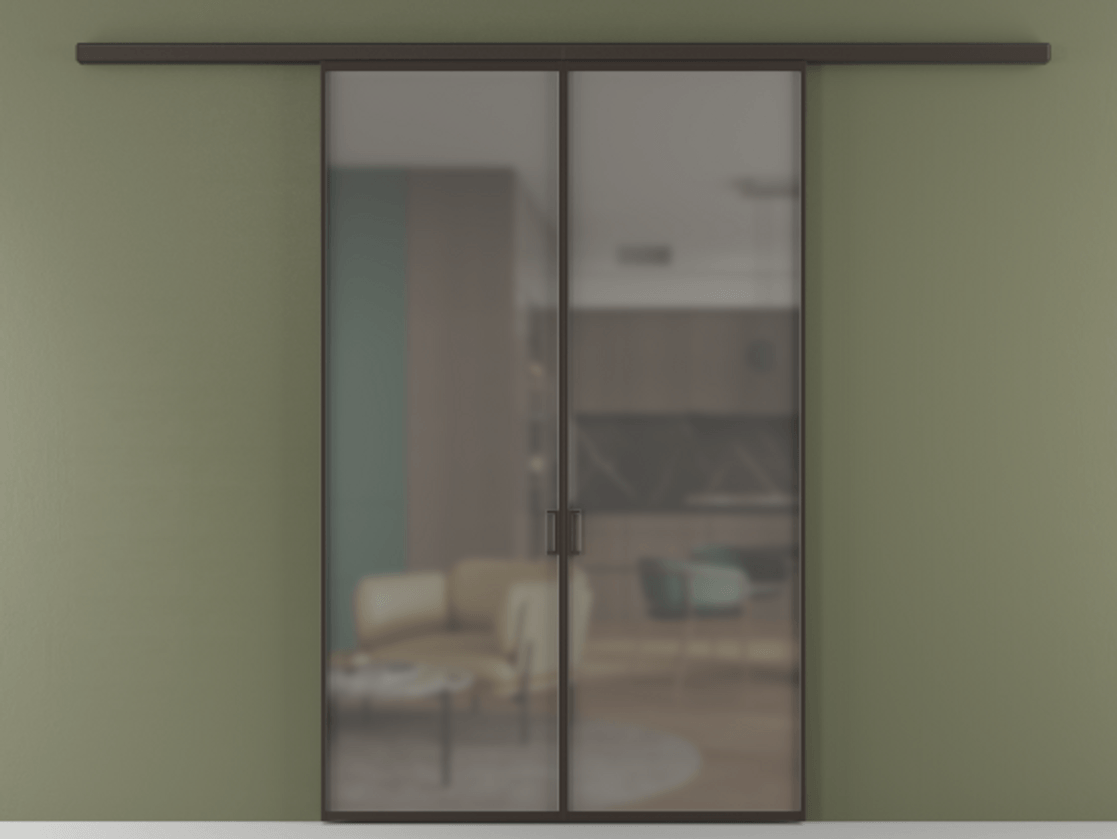 Перегородка Formato вдоль стены 2 створки АЛПР 040.01 Алюминий антрацит Сатинированное серое стекло, триплекс. Цена 11580 AZE 1. Полотно 2 шт. (800/2100 мм)
2. Комплект установки раздвижной системы
3. Базовый комплект фурнитуры
4.Ручка RONDO
. Фабрика дверей Волховец 8 (800) 551 43 19 Перегородка Formato вдоль стены 2 створки АЛПР 040.01 Алюминий антрацит Сатинированное серое стекло, триплекс Цена 11580 AZE | Volhovec